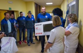 Lovci rozdávali radost v Nemocnici Litoměřice