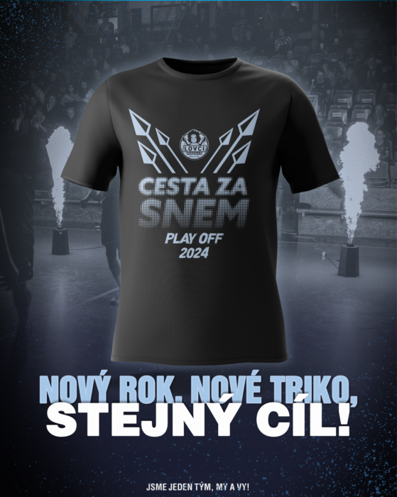 Objednávejte trička na play-off!